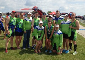 The Spin/Second Sole Multisport Team, well represented at Maumee!